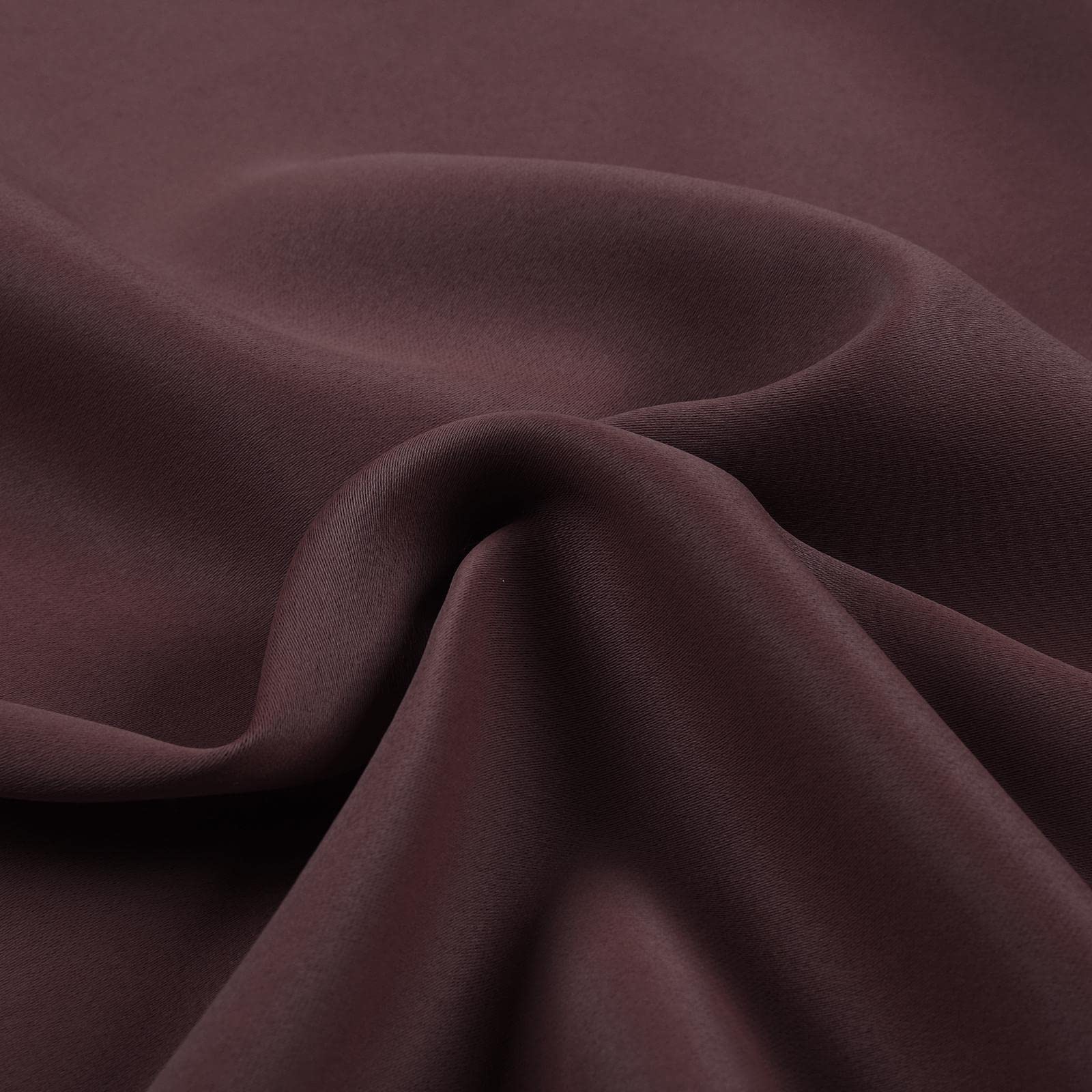 TWOPAGES Blackout Thermal Insulated Pinch Pleated Curtains for Kitchen & Living Room - Energy Efficient Room Darkening Window Drapes (2 Panels, 52x102 Inches, Burgundy) - Perfect for Bedroom, Office & Home Theater Light Control