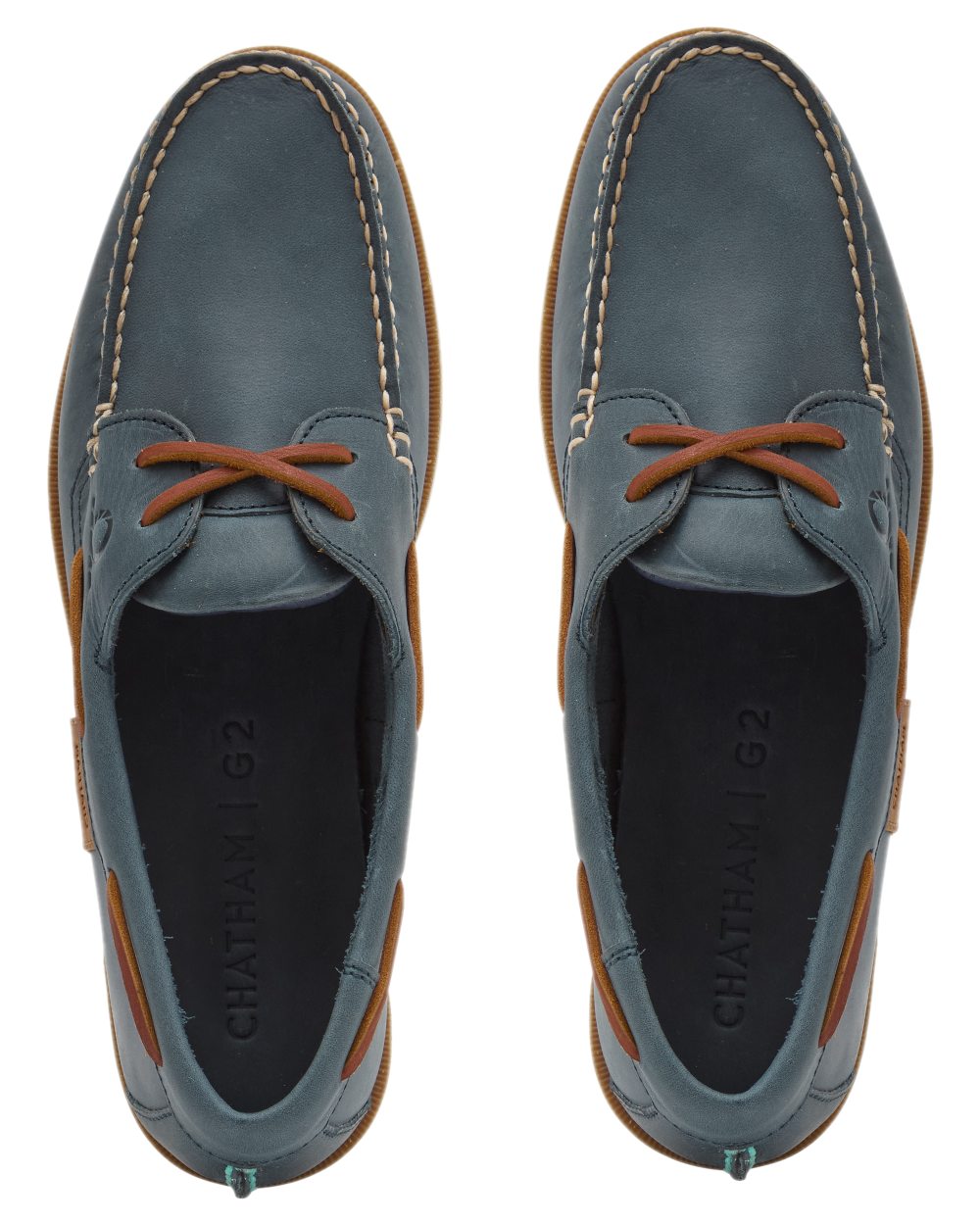 Chatham Men's Java II G2 Premium Leather Sustainable Deck Shoes - Comfortable & Eco-Friendly Boat Shoes for Sailing, Casual Wear & Outdoor Activities