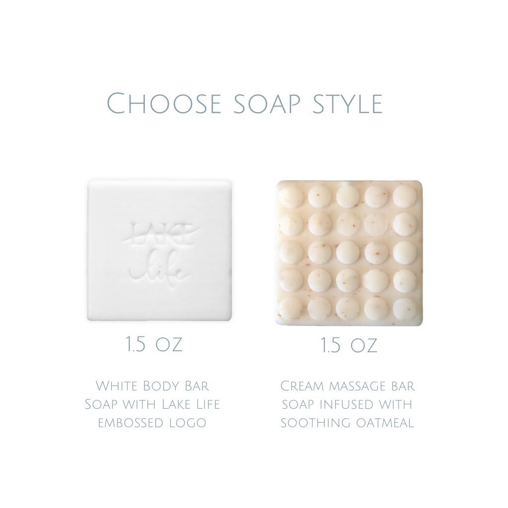 Lake Life ~ Natural Body Bar Soap 1.5oz (42g) - Handmade Organic Soap for Sensitive Skin, Moisturizing & Gentle Cleansing - Perfect for Camping, Travel & Everyday Use
