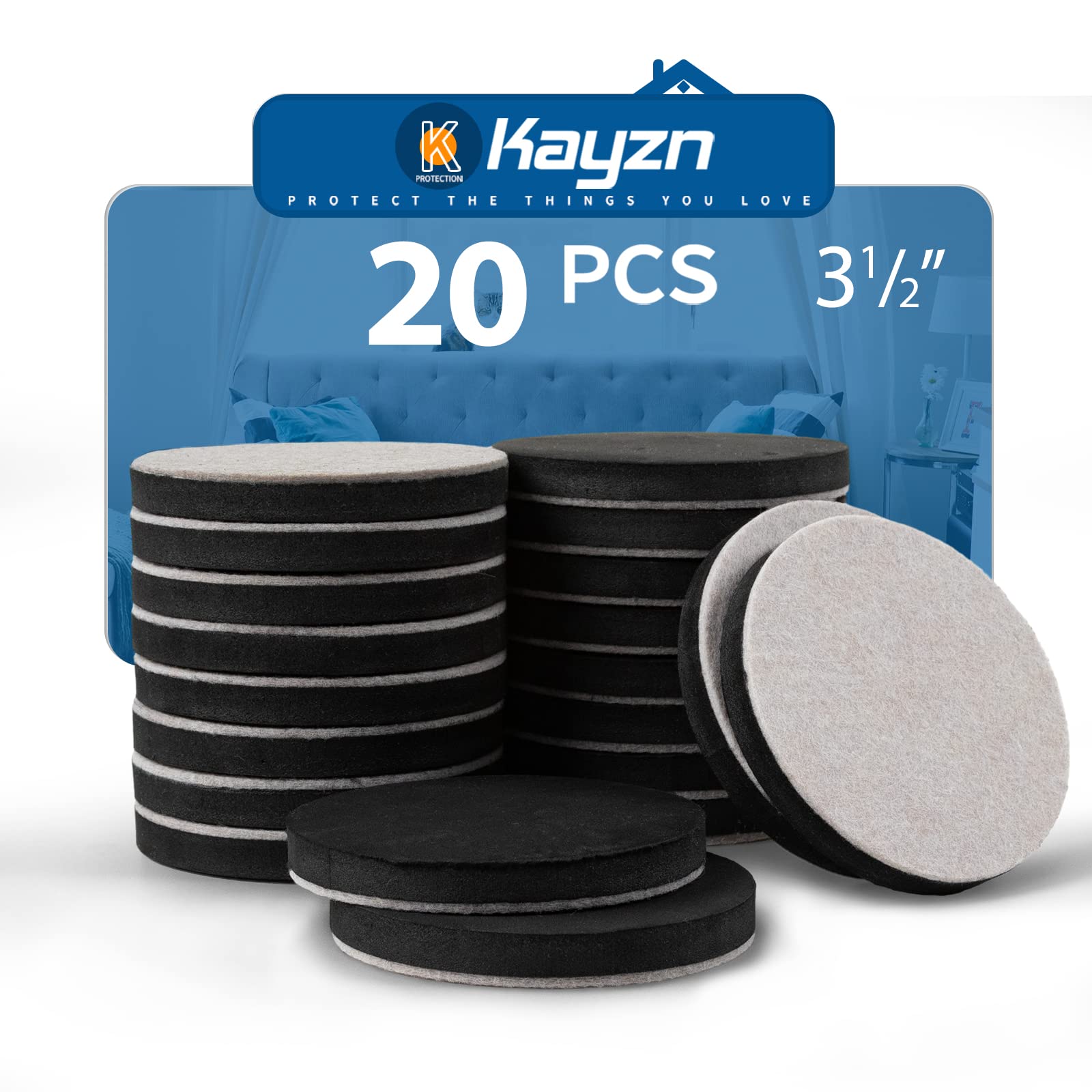 Kayzn 20-Pack Heavy Duty 3.5
