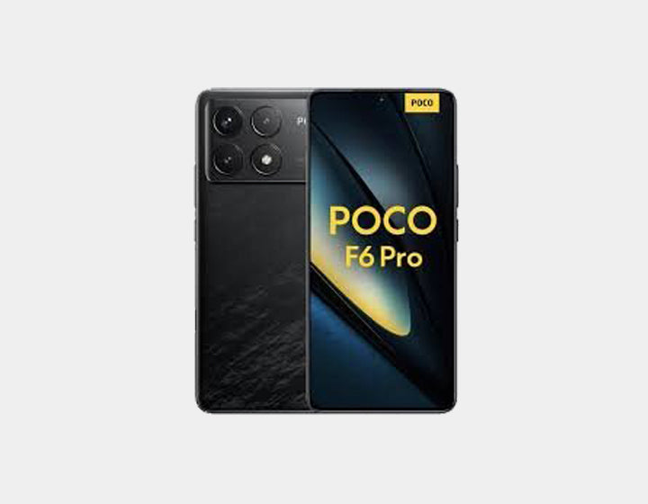 Xiaomi Poco F6 Pro 5G Smartphone - 512GB ROM 12GB RAM Dual SIM GSM Unlocked (Black) - Fast Performance for Gaming, Streaming & Productivity