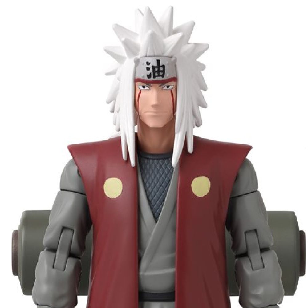 Naruto Jiraiya Action Figure - Anime Heroes BA36965 Collectible Toy for Fans & Gift - Perfect for Display, Cosplay & Anime Enthusiasts