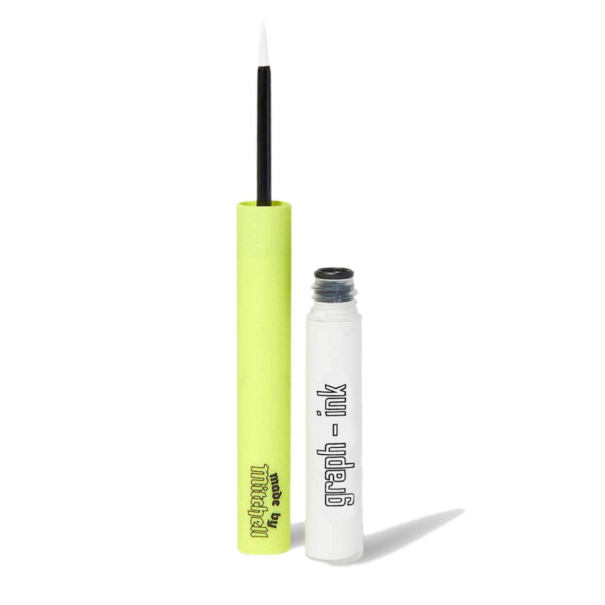 Made By Mitchell Graph Ink Liquid Liner - Smudge-Proof Eyeliner for Precise Winged Looks | Perfect for Day to Night Makeup & Special Occasions