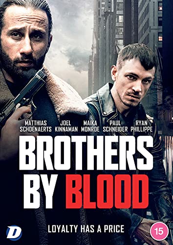 Brothers By Blood DVD 2020 - Crime Thriller Movie with Joel Kinnaman & Ryan Phillippe | Perfect for Movie Night & Home Theater Entertainment