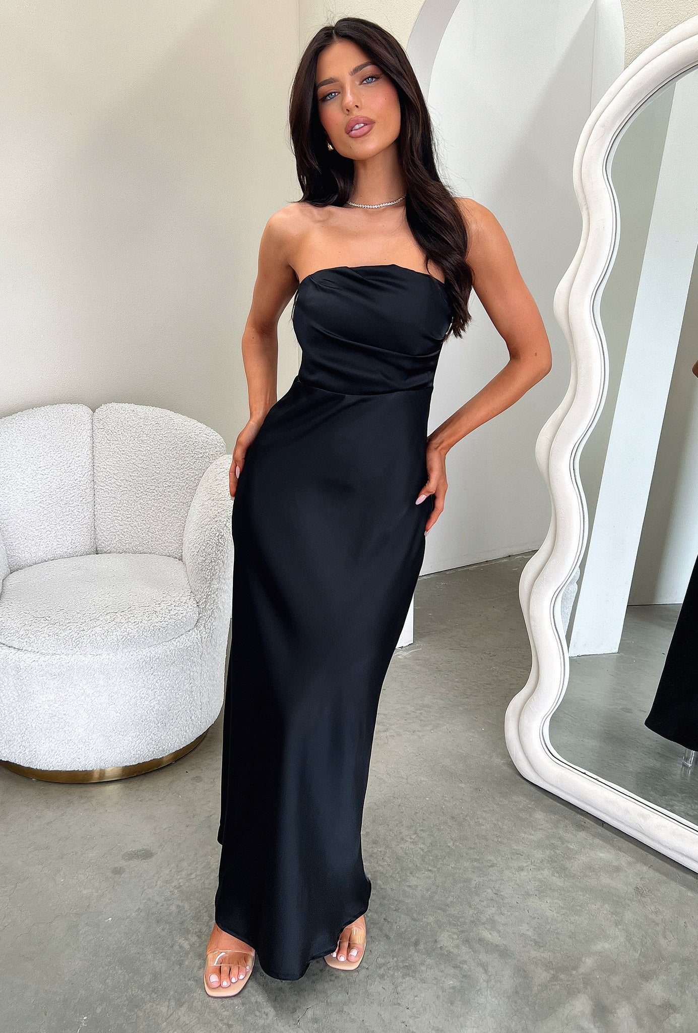 Elio Dress - Elegant Black Women's Dress for Casual & Evening Wear | Perfect for Parties, Dates & Office