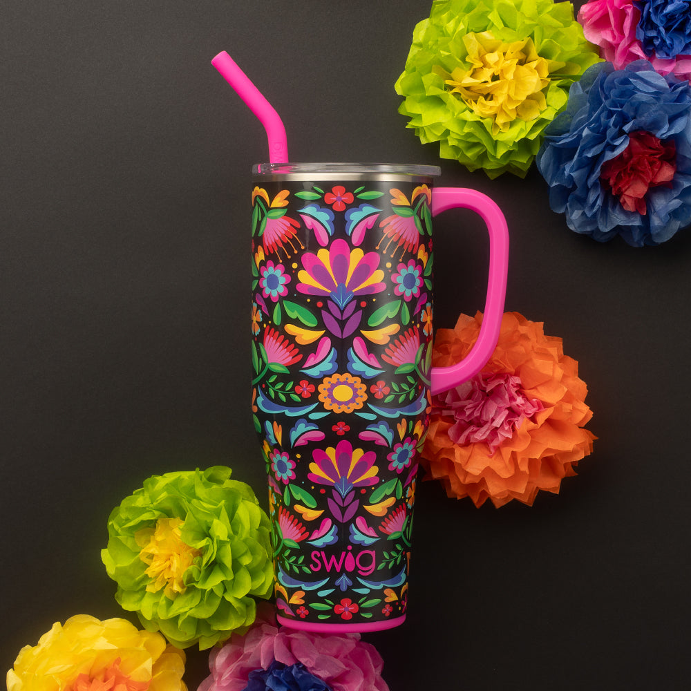 40oz Caliente Mega Mug - Insulated Stainless Steel Travel Tumbler with Lid & Straw - Perfect for Coffee, Tea, Cold Drinks - Ideal for Office, Gym, Camping & Outdoor Adventures