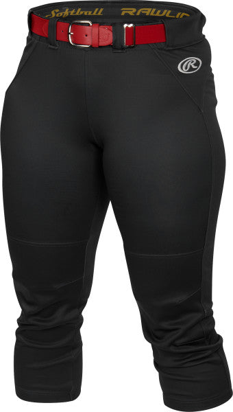 Rawlings Women's 4D Yoga Game Pants - High Waisted Stretchy Workout Leggings for Yoga, Running & Gym - Perfect for Fitness, Training & Active Lifestyle