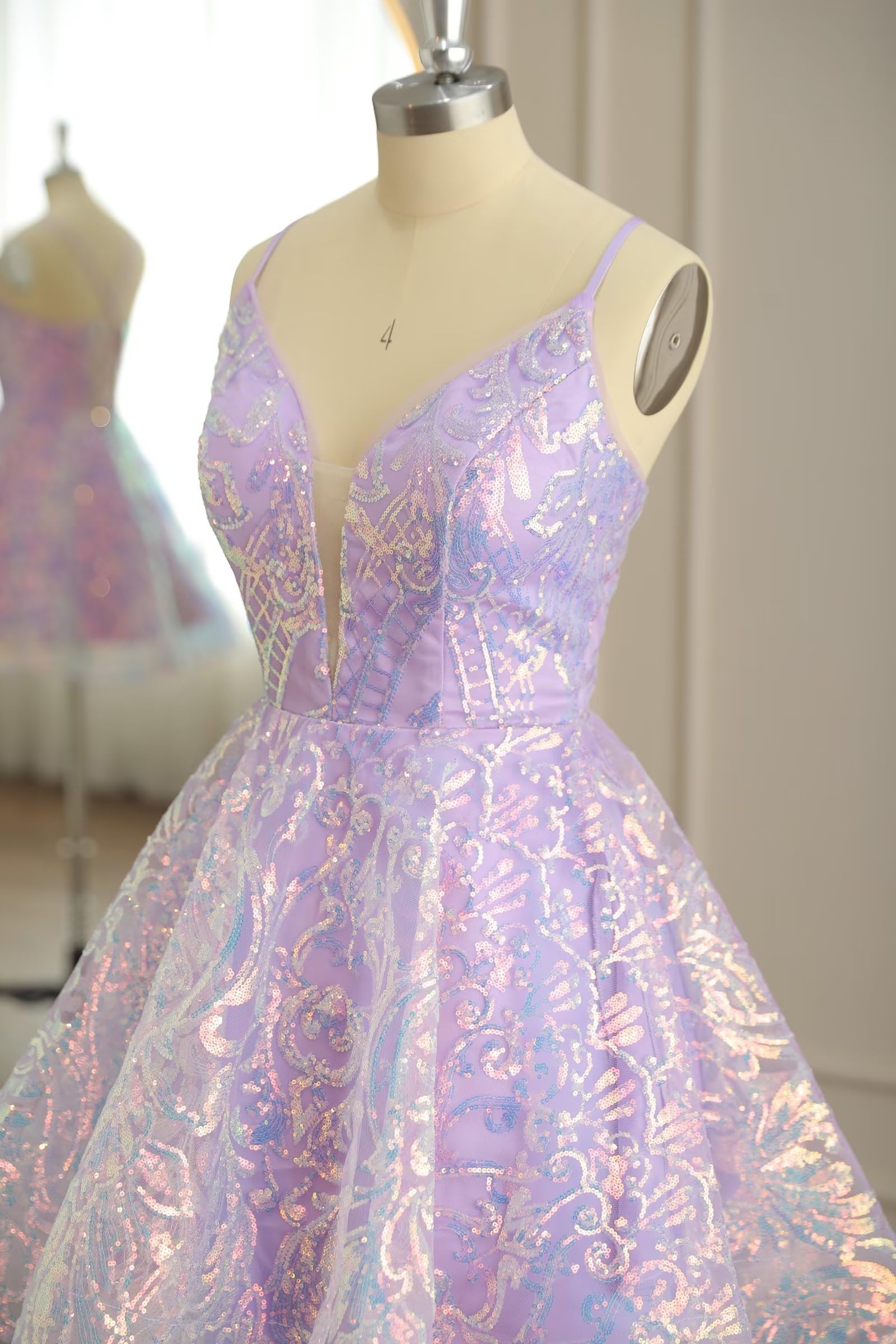 Elegant 2023 Lace Sequin Homecoming Dresses for Juniors | Short Prom & Formal Party Gowns | Perfect for Dances, Weddings & Special Occasions