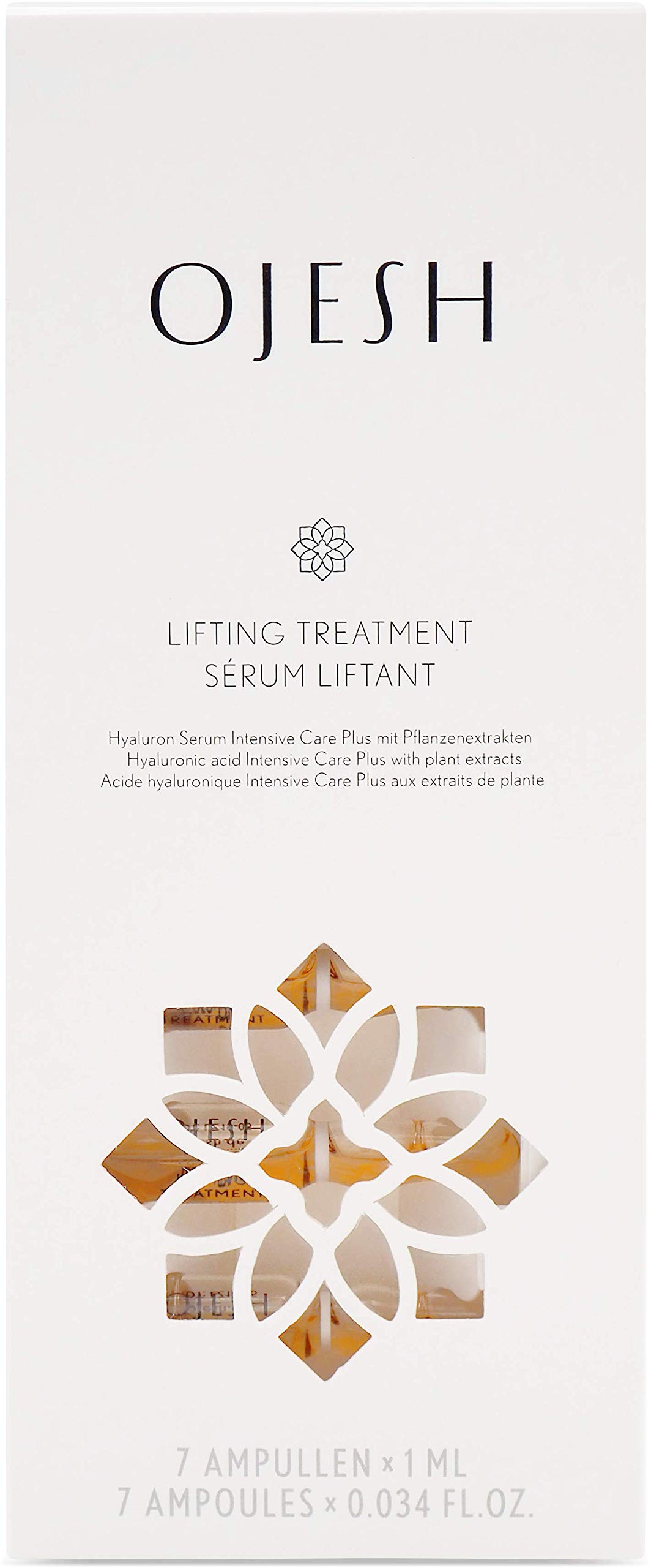 Ojesh Lifting Treatment Intensive Care Plus - 7 Ampoule Set (24 Count) for Anti-Aging & Skin Rejuvenation - Perfect for Daily Skincare Routine & Professional Spa Treatments