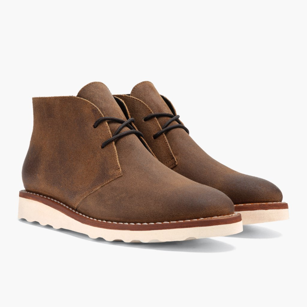 Men's Scout Chukka Boot Safari - Lightweight Comfortable Desert Boots for Outdoor Hiking & Casual Wear