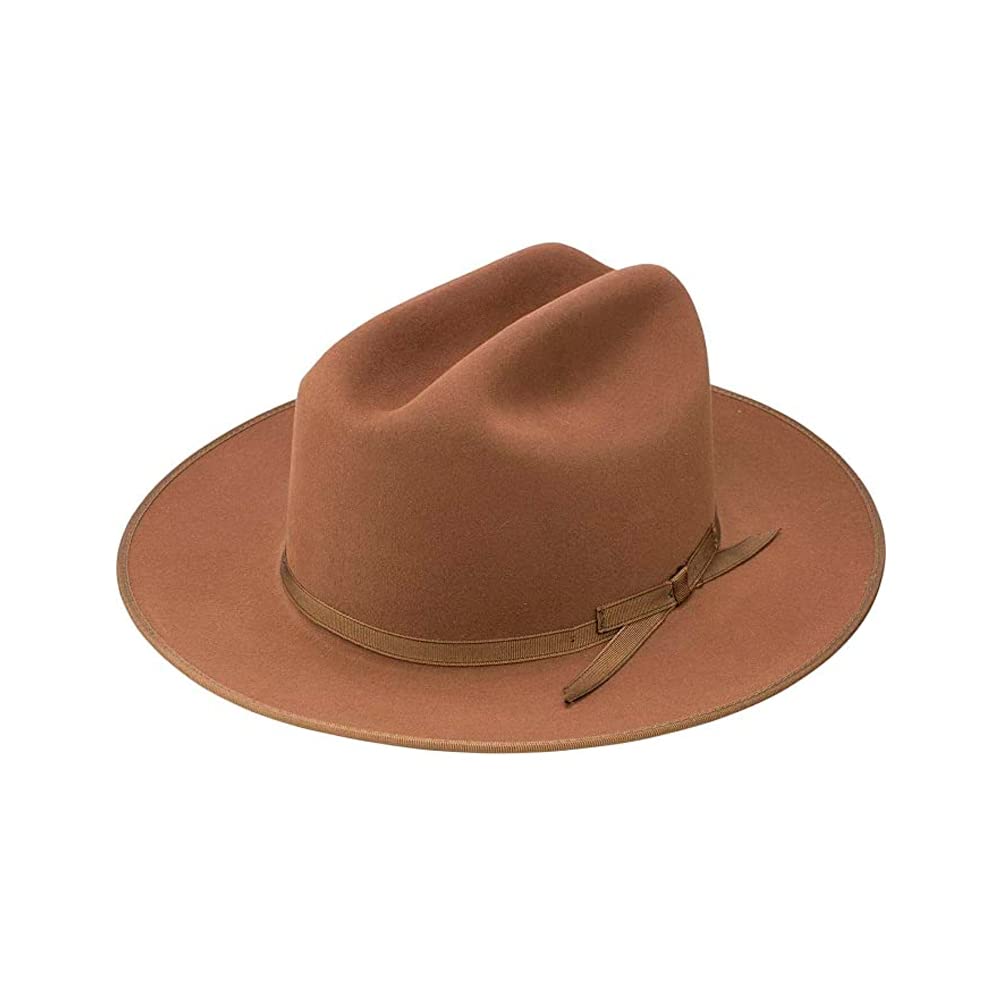 Stetson Men's Fedora Hat - Classic Wool Felt Fedora for Men - Vintage Style Dress Hat for Casual & Formal Occasions - Perfect for Weddings, Parties & Everyday Wear