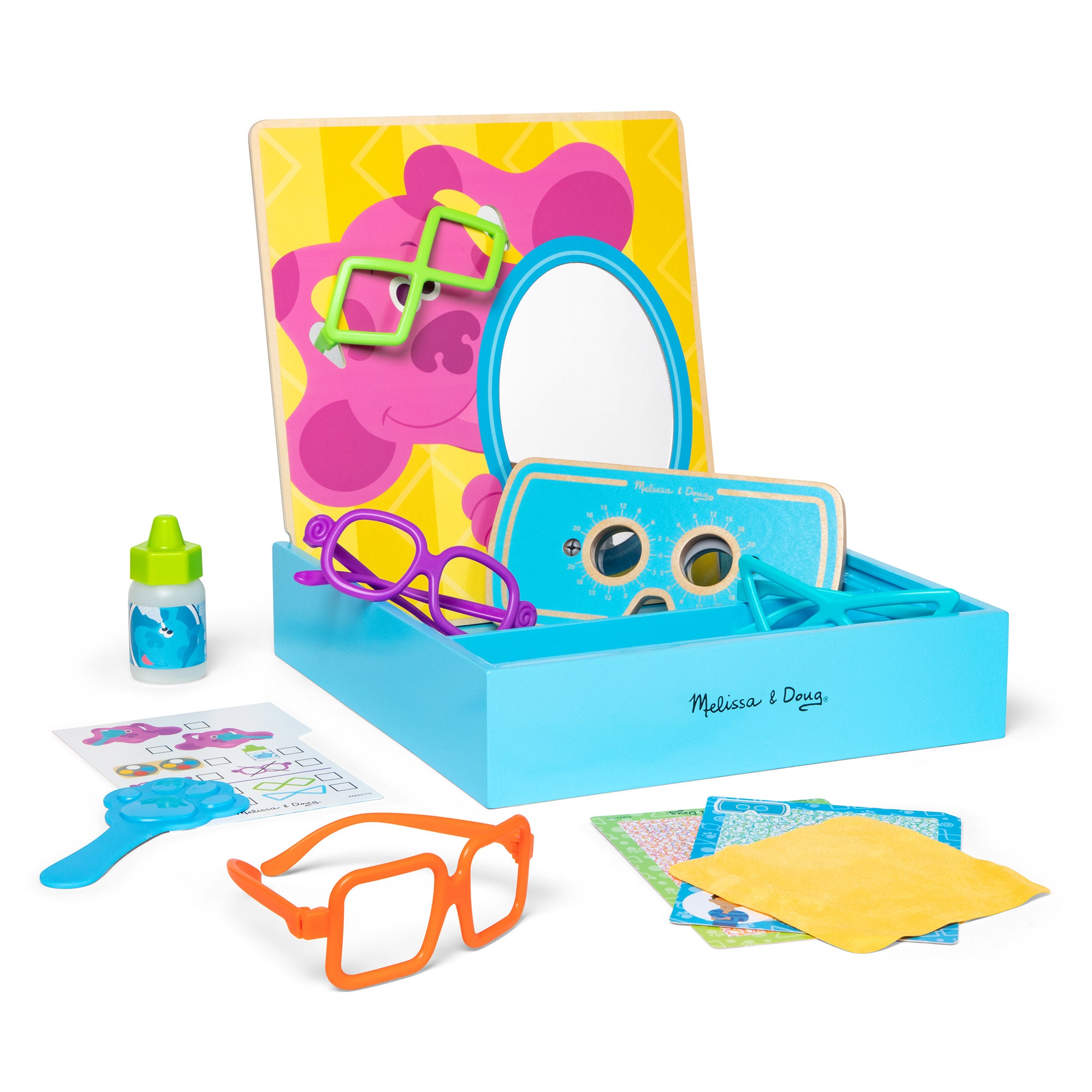 Blue's Clues & You! Time for Glasses Play Set - Kids Pretend Play Eyewear Toy for Role Playing & Dress Up Fun - Perfect for Preschool Learning & Imaginative Play