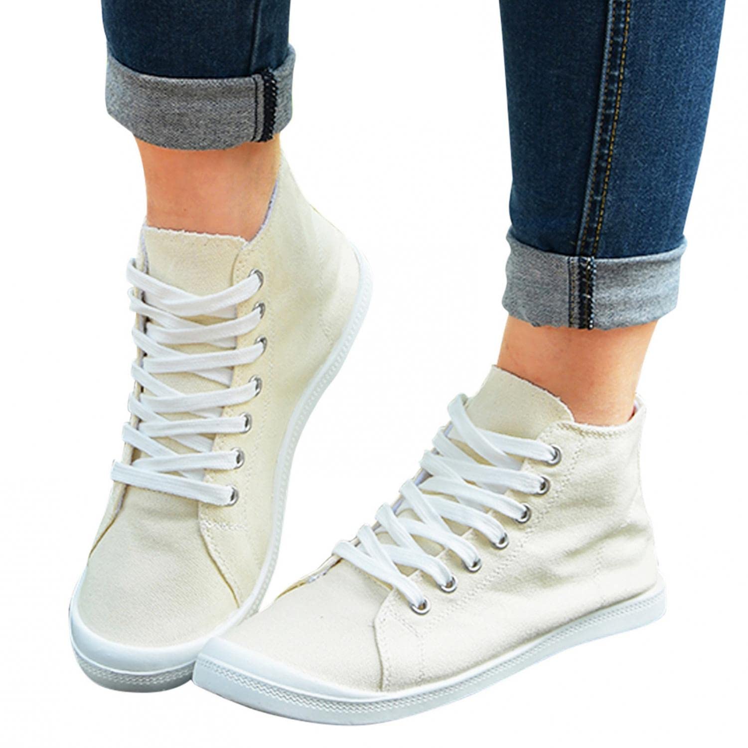 Women's Comfortable Walking Shoes - Fashion Soft Sneakers for Women - Lightweight Flat Shoes for Everyday Wear, Travel & Casual Outings