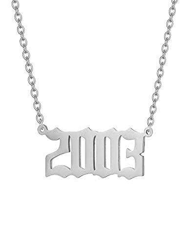 Silver 2003 Necklace