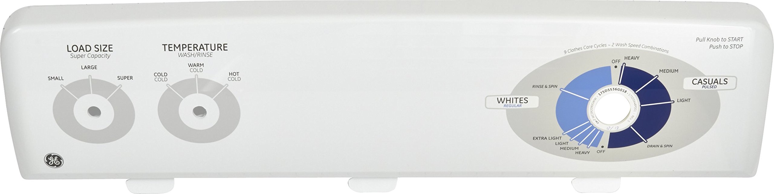 GE WH42X10650 Backsplash Assembly Replacement Part - Compatible with GE Refrigerators - Perfect for Kitchen Upgrades & Appliance Repairs