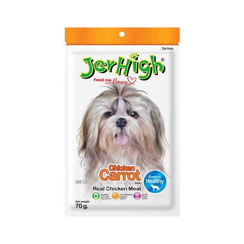 Jerhigh Premium Dog Treats & Dental Sticks Mix (50g/60g) - Healthy Training Snacks for Skin, Coat & Energy Boost - Perfect for Puppy Training, Dental Care & On-the-Go Rewards