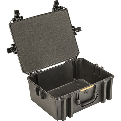 Pelican Vault V550 Standard Equipment Case with Lid Foam and Dividers - Heavy Duty Waterproof Protective Storage Box for Tools, Electronics, Cameras - Perfect for Travel, Outdoor Adventures & Professional Use