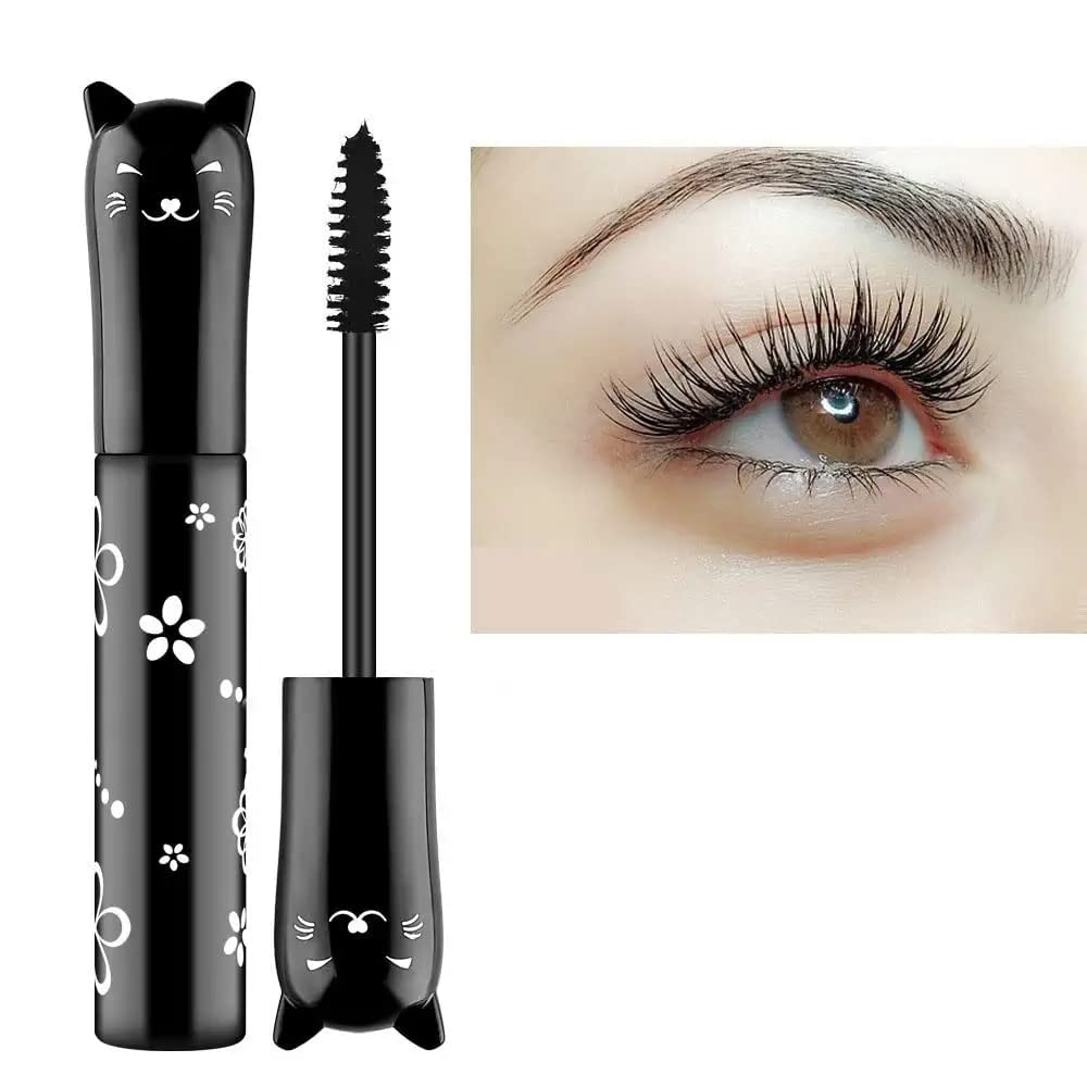 DDLY 5D Lengthening & Volumizing Colored Mascara - 6 Vibrant Shades (Black, Brown, Purple) | Waterproof, Long-Lasting, Smudge-Proof | Perfect for Party, Stage Makeup & Bold Everyday Looks
