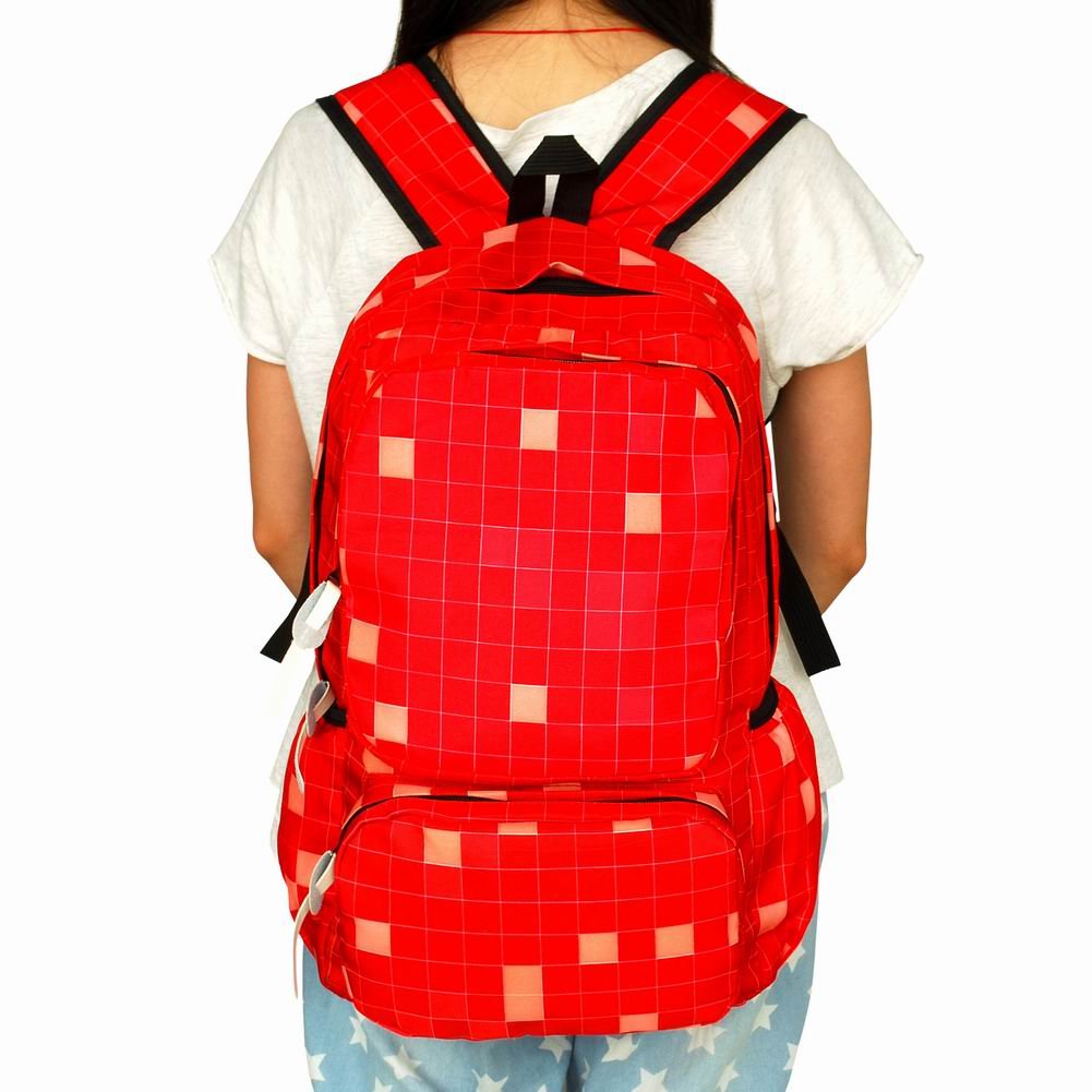 Blancho Heal The World Durable Camping Backpack - Lightweight Outdoor Daypack & School Backpack for Hiking, Travel & College - Perfect for Adventure & Daily Use