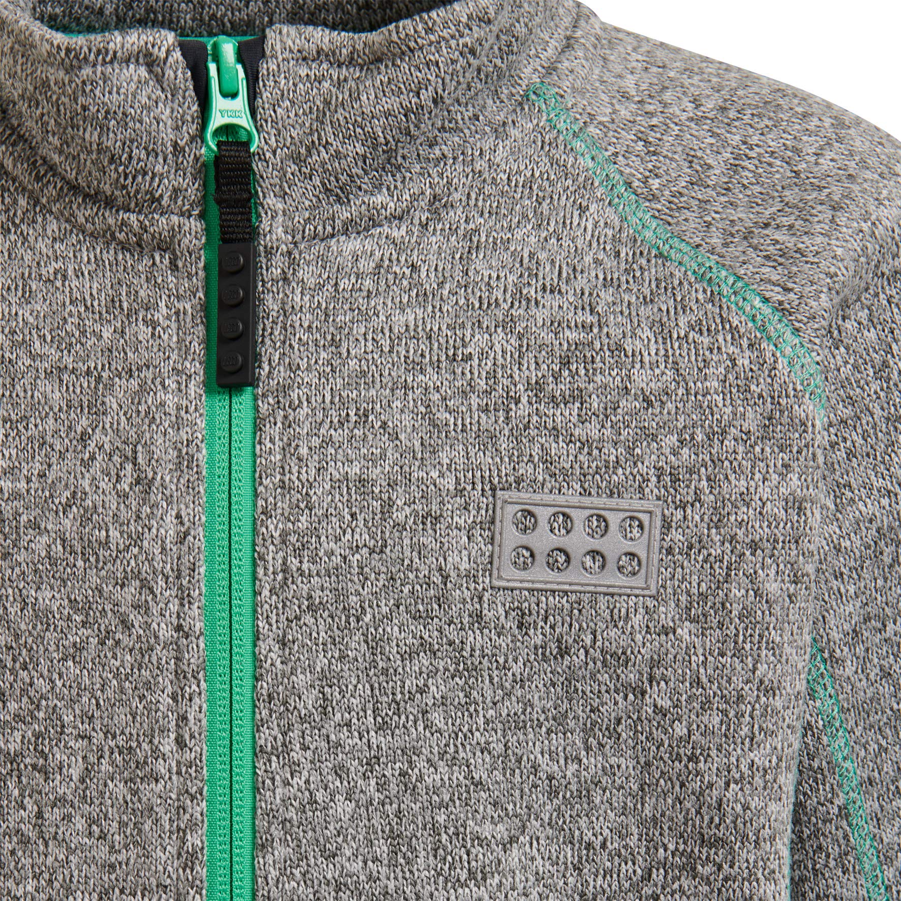 LEGO Boys' Full Zip Cardigan with Flatlock Stitching - Stylish & Comfortable Kids Sweater for School, Playdates & Outdoor Activities