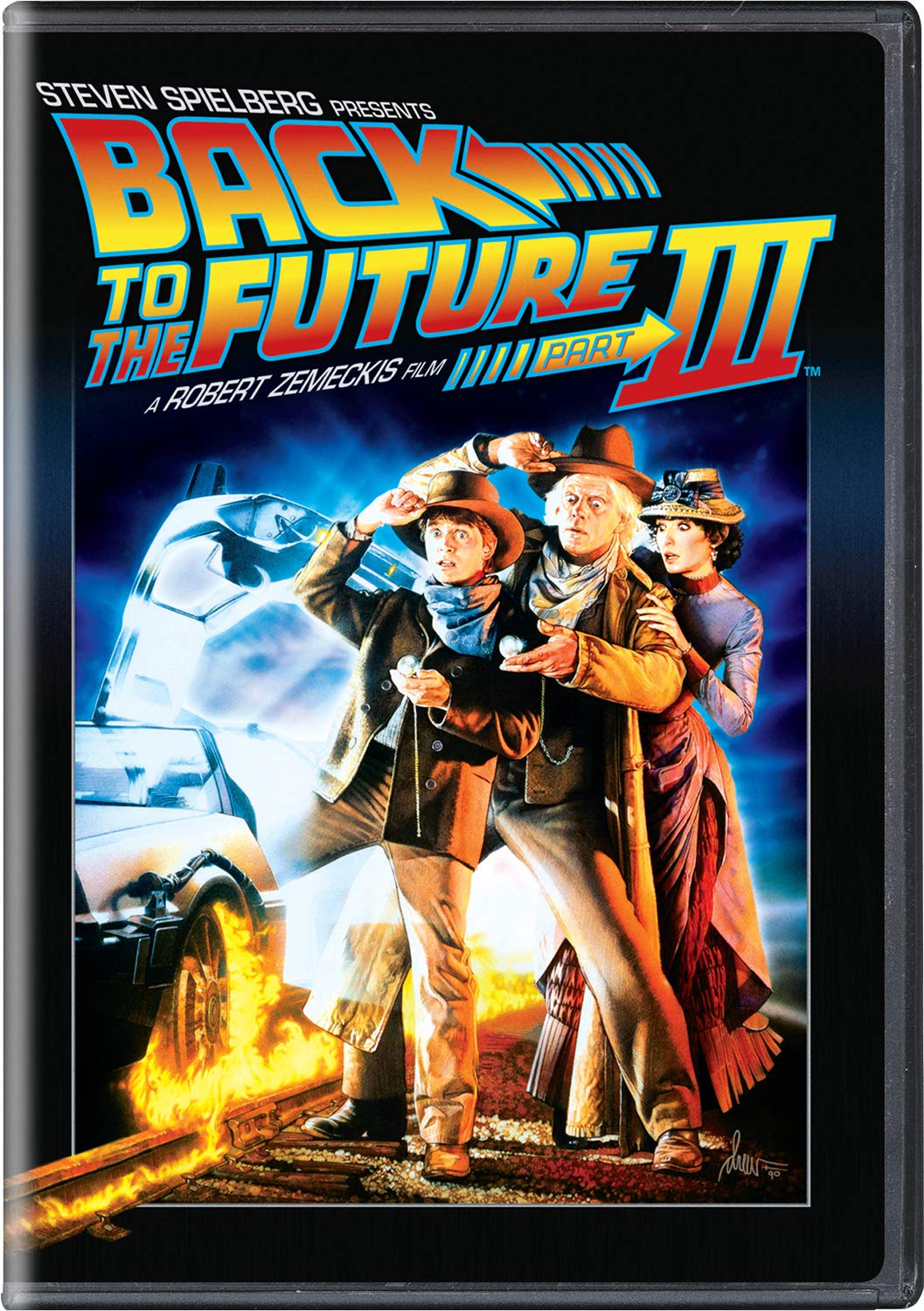 Back to the Future Part III DVD | Classic Sci-Fi Adventure Movie | Perfect for Movie Nights & 80s Nostalgia Fans