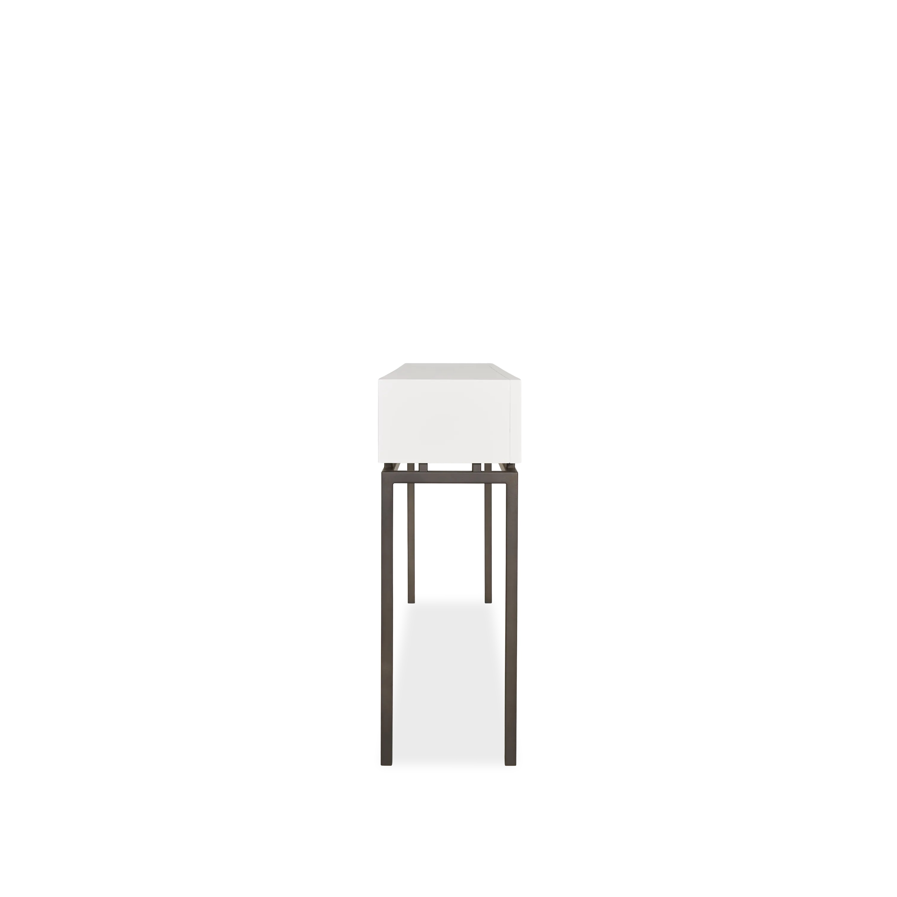 Modern Metro Large Console Table - Entryway, Living Room & Hallway Furniture for Home Decor - Sturdy & Stylish Design for Small Spaces