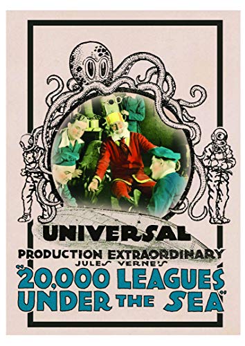 20,000 Leagues Under the Sea (1916 Silent Film Version) - Classic Adventure Movie DVD - Perfect for Vintage Film Collectors & Silent Cinema Enthusiasts