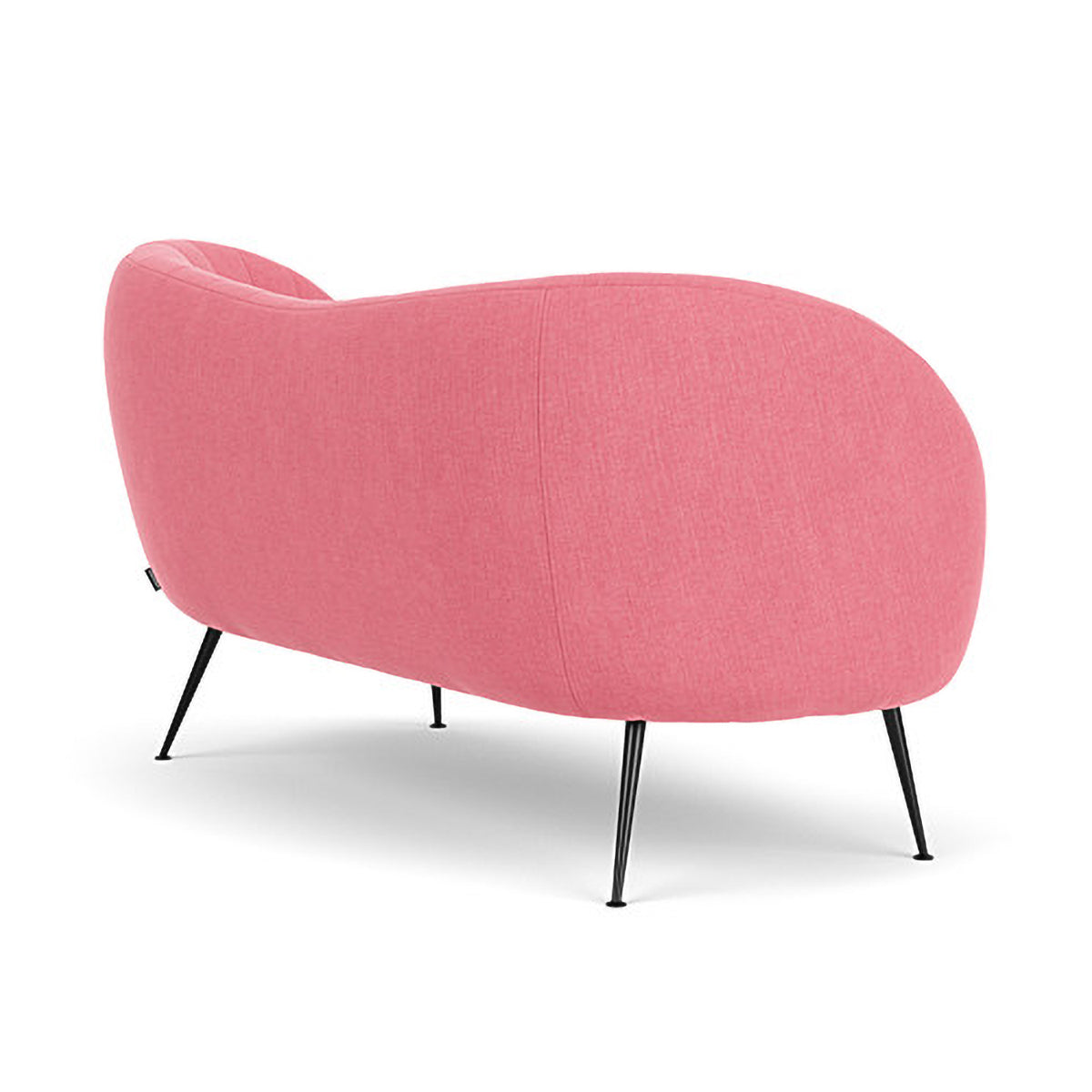 Premium Flora Fabric 2-Seater Sofa - Modern Living Room Furniture for Small Spaces | Comfortable Loveseat for Apartments, Dorms & Cozy Homes