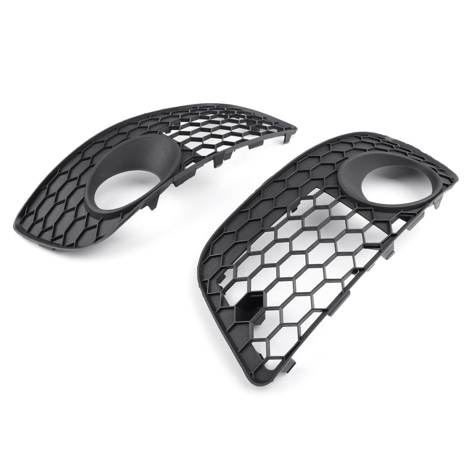 Topteng Fog Light Grill Cover Set for VW Golf MK5 GTI (2006-2009) - Durable Front Bumper Fog Lamp Grille Protector | Perfect for Off-Roading & Night Driving