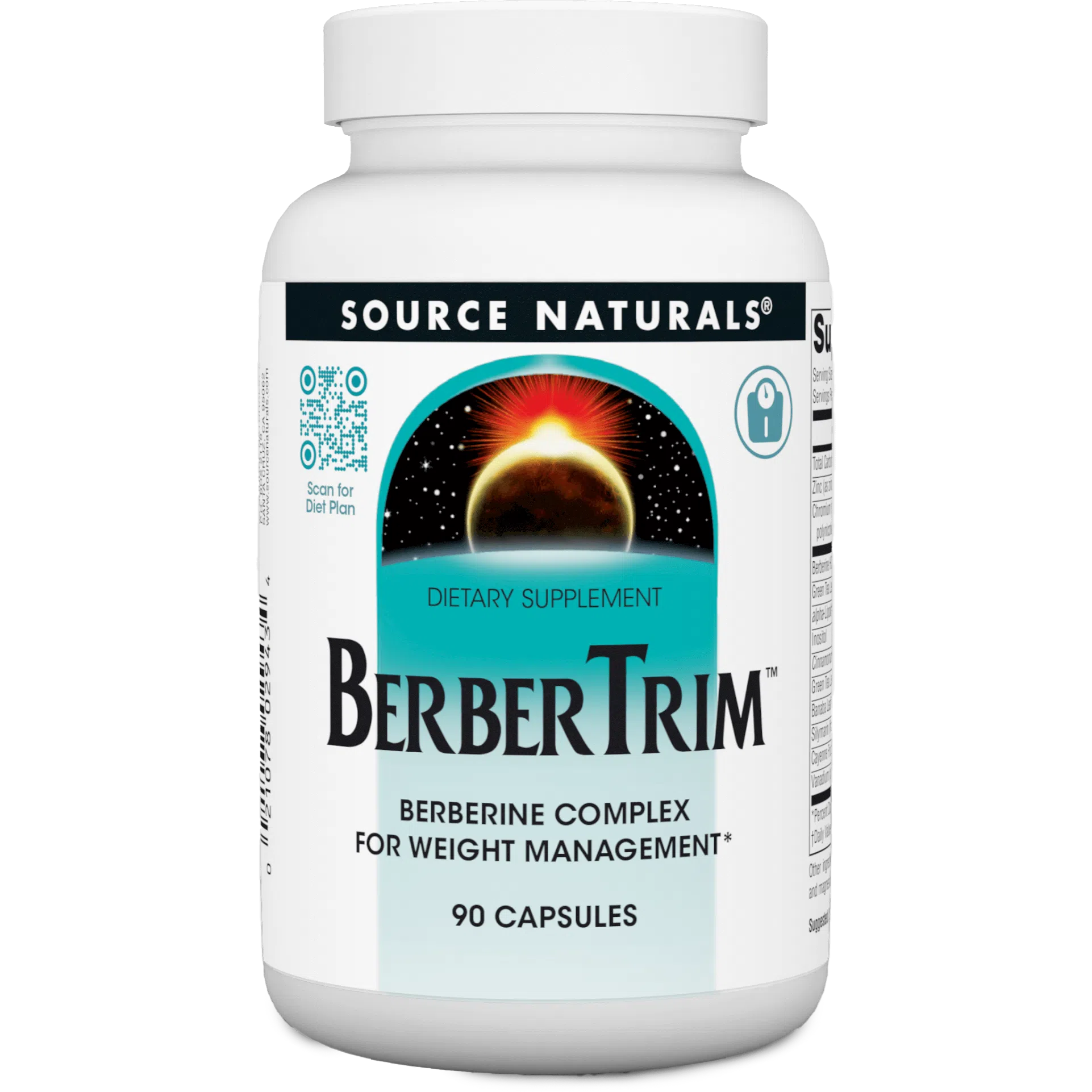 Source Naturals BerberTrim - Natural Weight Management Supplement for Metabolism & Blood Sugar Support | Ideal for Fitness, Wellness & Healthy Lifestyle