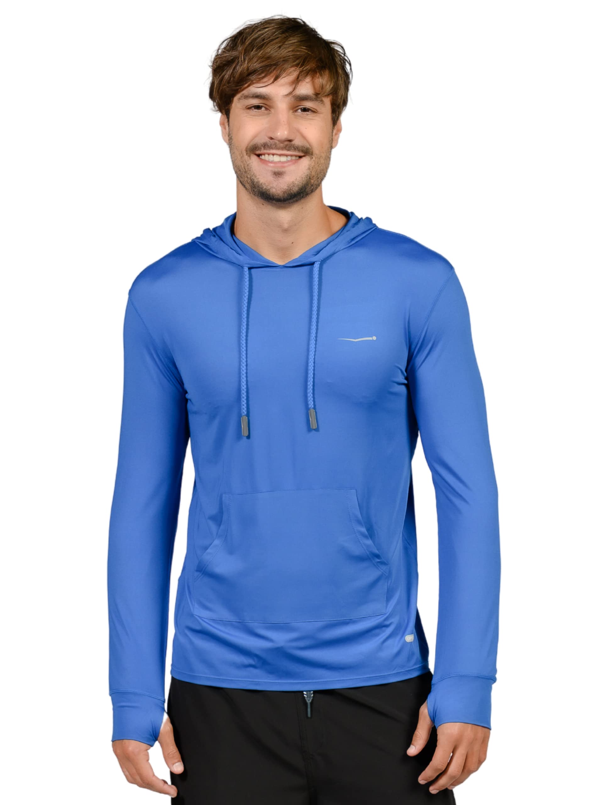Men's UV Protection Hoodie & Sun Shirt - Lightweight UPF 50+ Sunblock Clothing for Swimming, Beach & Outdoor Activities | Unisex Water Sports Apparel