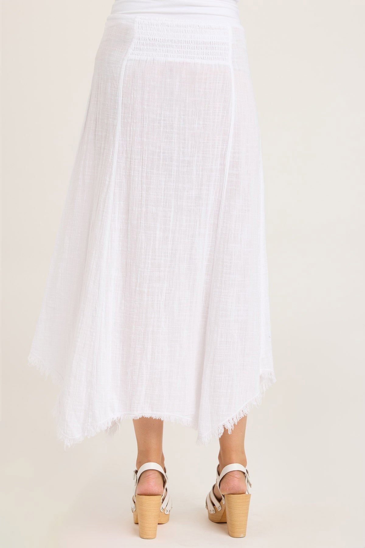 Zuri Gauze Skirt for Women - Flowy Boho Maxi Skirt with Elastic Waist | Perfect for Beach, Vacation & Summer Outfits