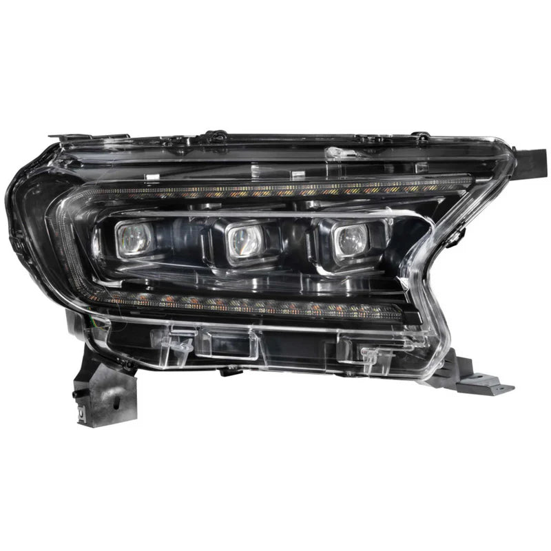 Ford Ranger LED Headlights - XB Morimoto Multicolor Flow Series (2019-2023) | Upgrade Your Truck Lighting for Off-Road & Night Driving
