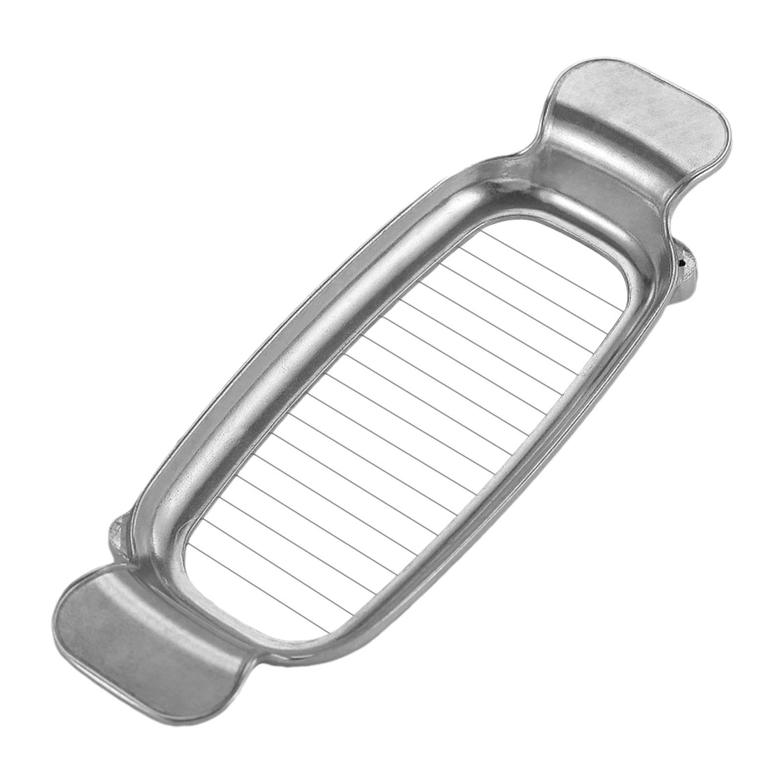 Stainless Steel Butter & Cheese Slicer - Ergonomic Handle Block Cheese Cutter for Perfect Cubes | Food Grade Safe Kitchen Tool for Cheese Platters, Charcuterie Boards & Cooking Prep