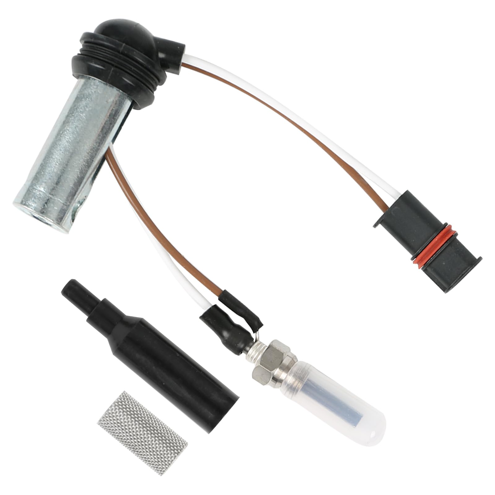 12V Diesel Heater Glow Plug Service Kit - Eberspacher Airtronic D2 D4 D4S Compatible - Includes Removal Tool, Strainer Screen & Rebuild Parts - Perfect for Winter RV, Boat & Truck Heating System Maintenance