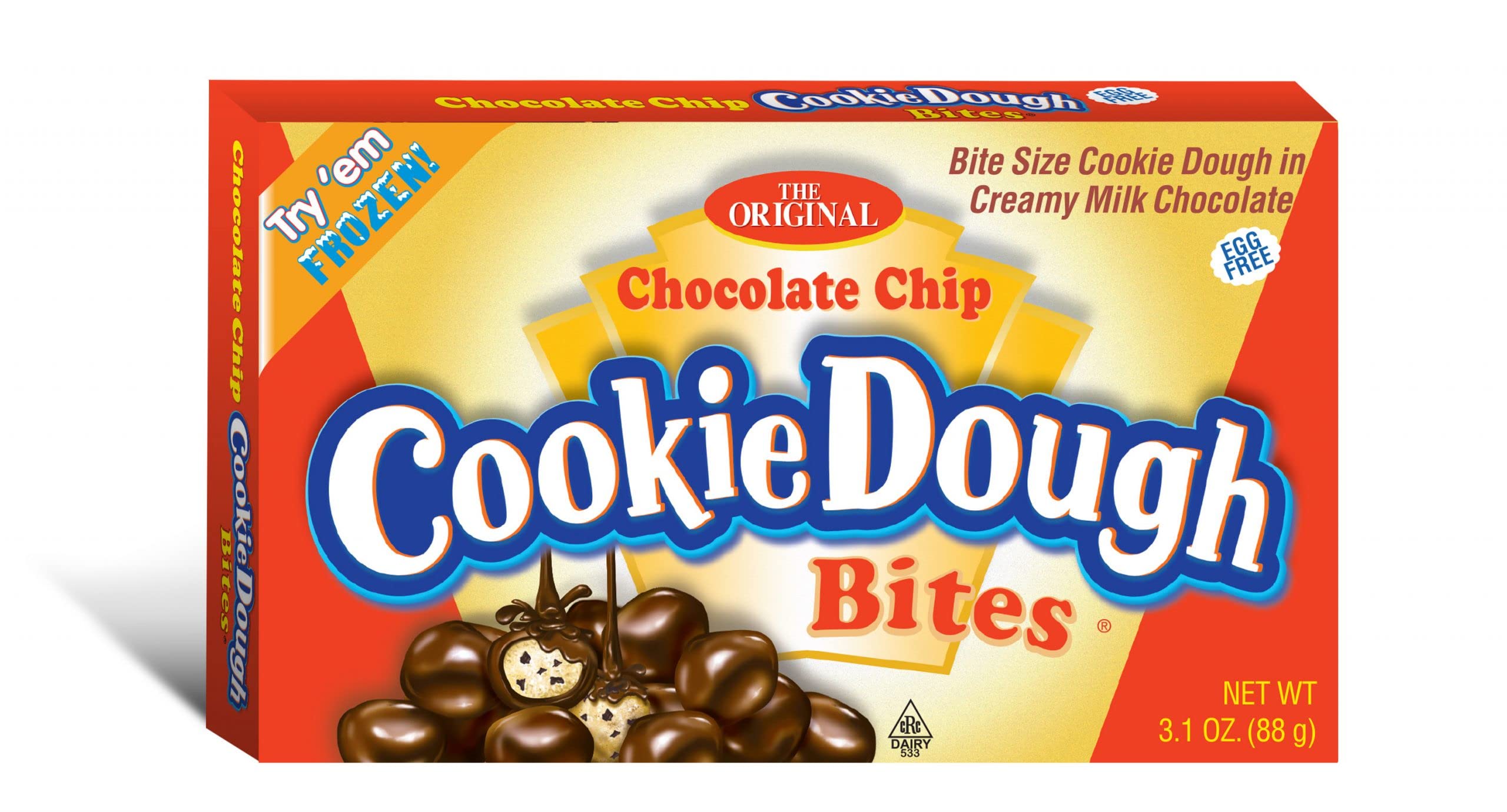 Delicious Chocolate Chip Cookie Dough Bites - 12oz Box | Ready-to-Eat Sweet Snack for Parties, Gifts & Dessert Lovers | Perfect for Movie Nights, Office Treats & Holiday Celebrations