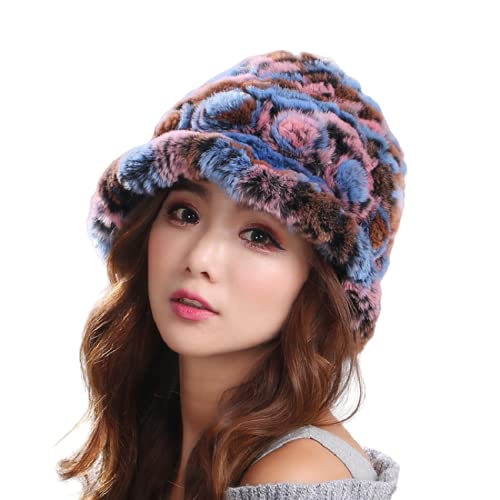 Blue Brown Pink
