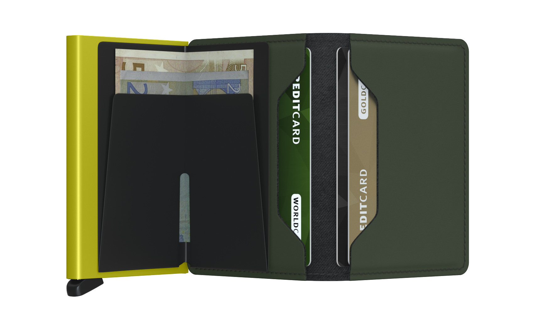 SECRID Slimwallet Matte - RFID Blocking Minimalist Wallet for Men & Women | Ultra-Thin & Durable | Perfect for Travel, Business & Everyday Use
