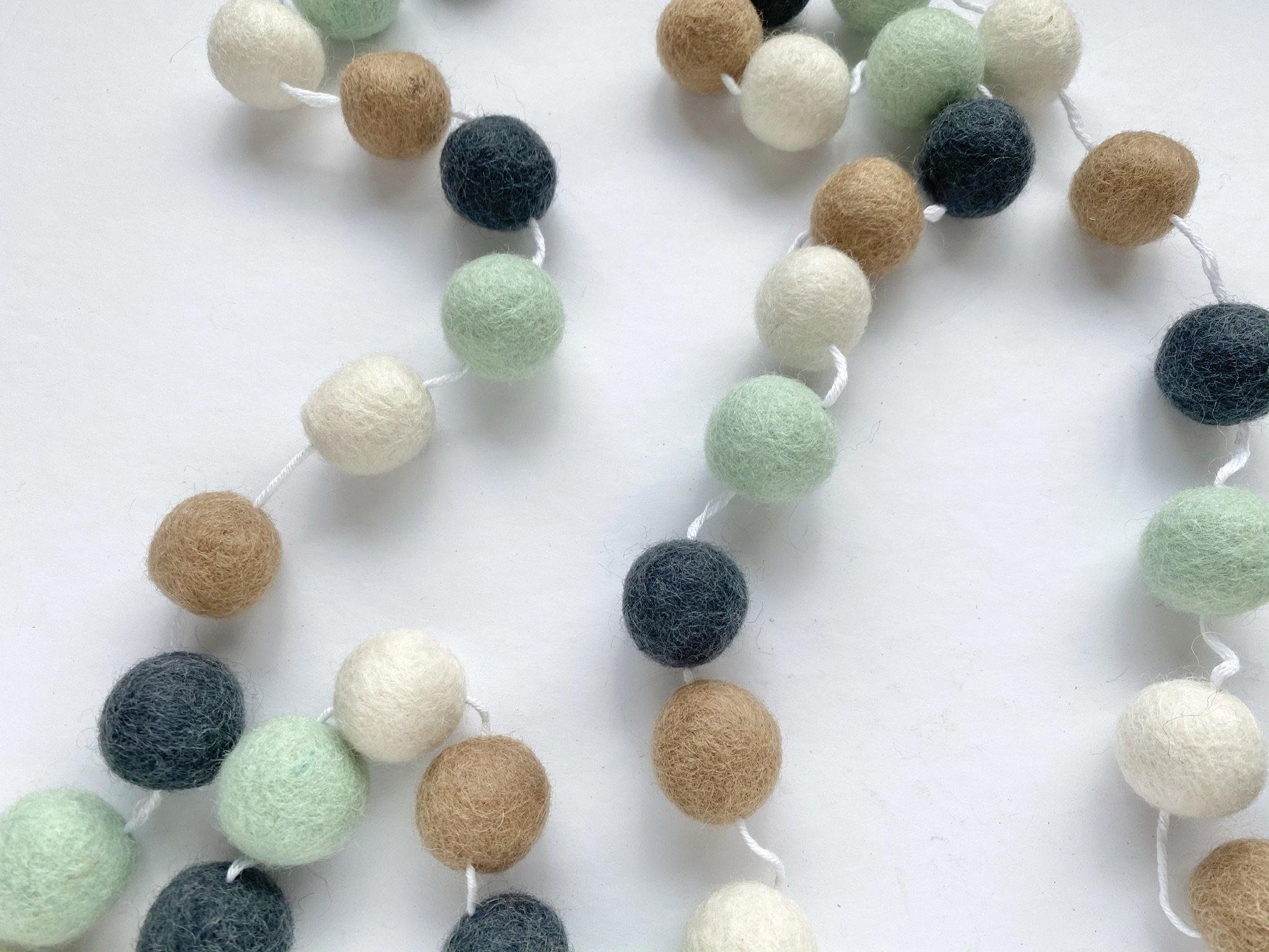 Elegant Mint & Neutral Garland - Perfect for Weddings, Baby Showers & Home Decor