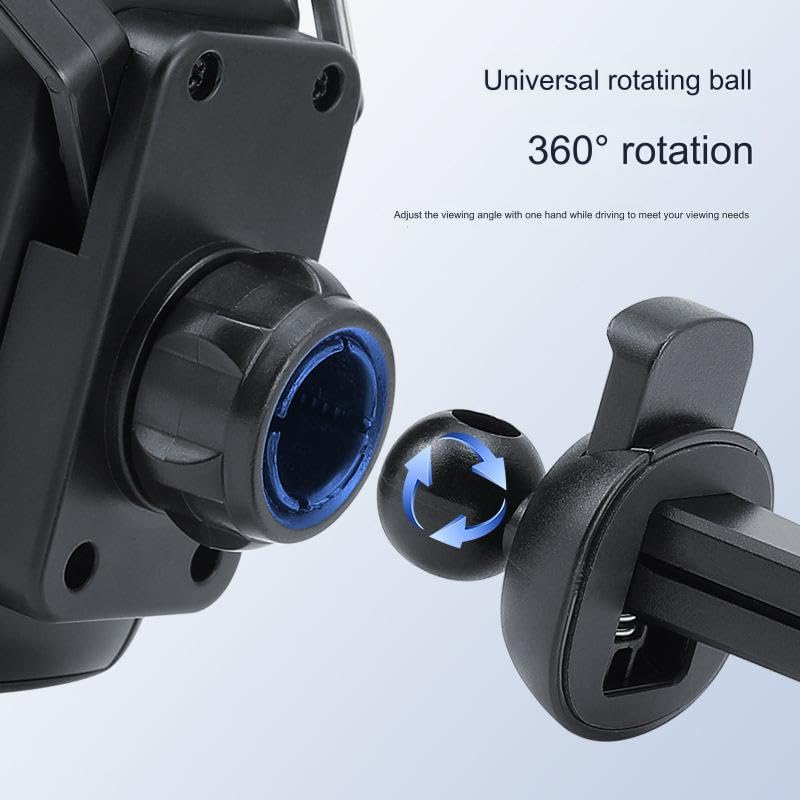 Universal Car Phone Holder - Bucket Seat & Air Vent Phone Mount for iPhone, Samsung & All Smartphones | Secure & Adjustable Car Cellphone Stand for Safe Driving & Hands-Free Navigation