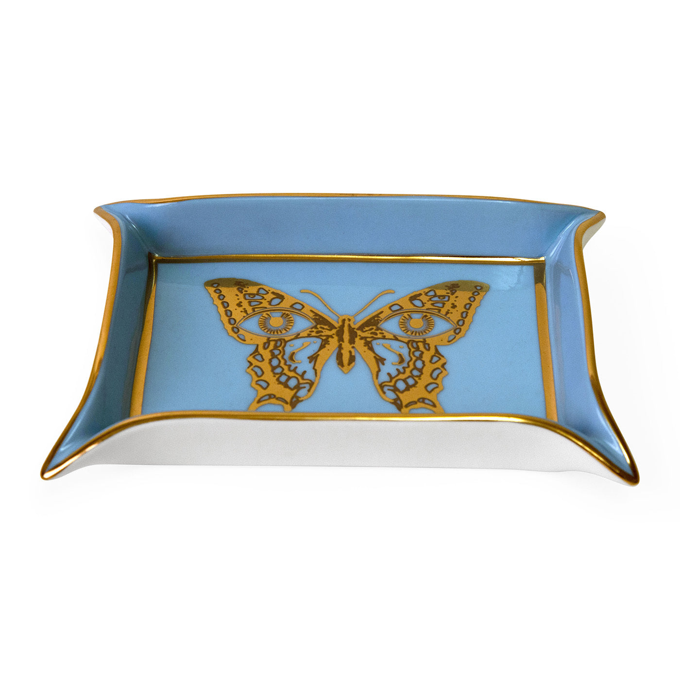 Mariposa Valet Tray - Premium Leather Catch-All Organizer for Keys, Wallet & Jewelry | Perfect for Entryway, Dresser & Nightstand Decor