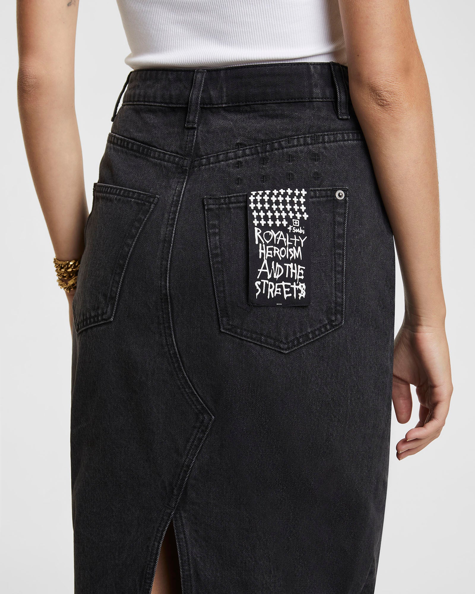 Stylish Jagged Hem Skirt in Black - Perfect for Downtown Outings & Nightlife | Trendy Women's Fashion