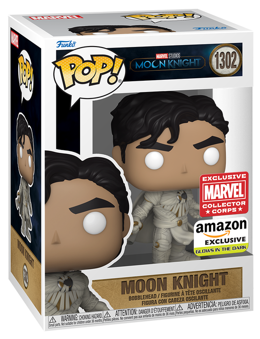 Marvel Collector Corps Moon Knight Action Figure - Exclusive Amazon Collectible for Superhero Fans | Perfect for Display, Gifts & Marvel Merchandise Collections