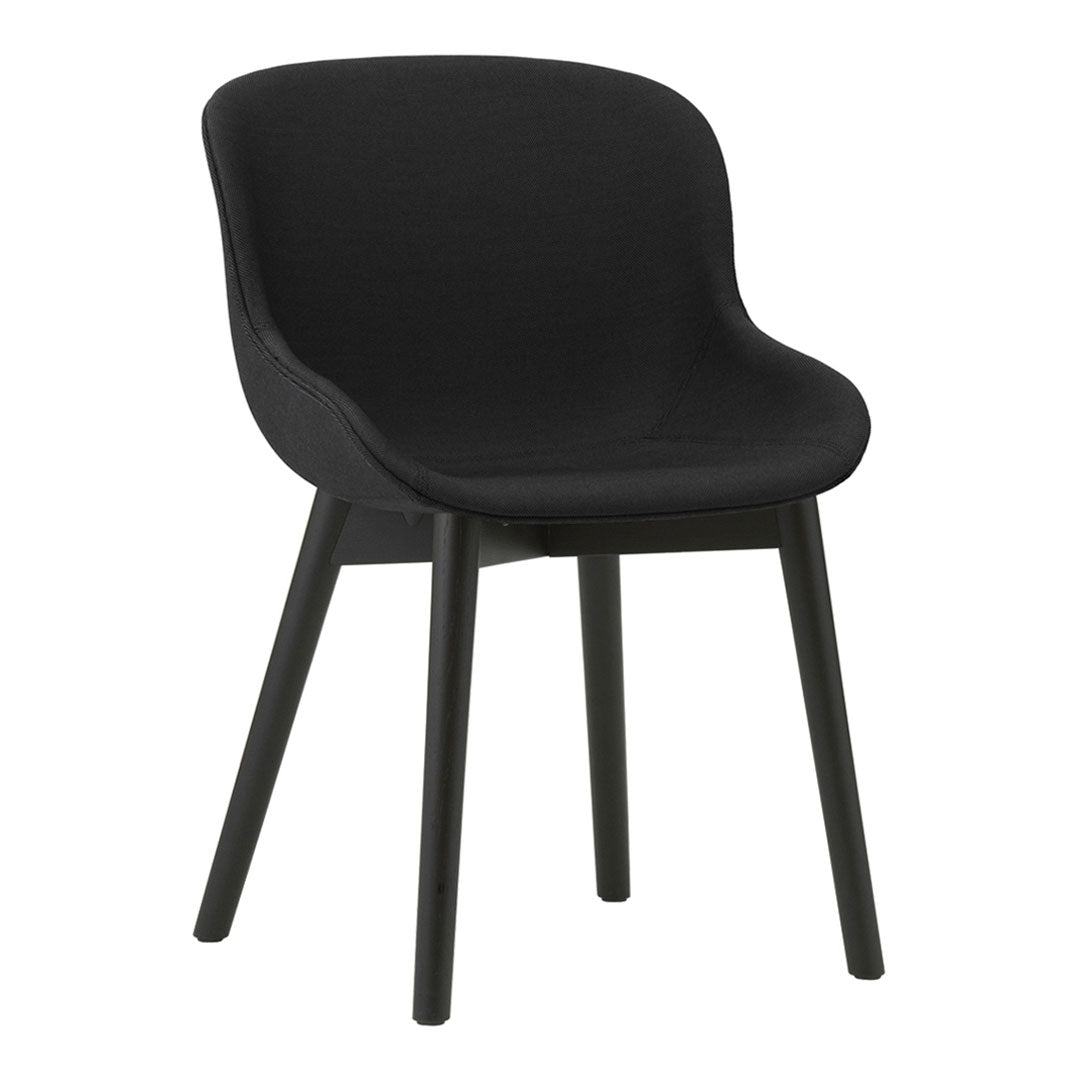 Hyg Side Chair with Wood Base & Full Upholstery - Modern Dining Chair for Kitchen, Living Room & Office