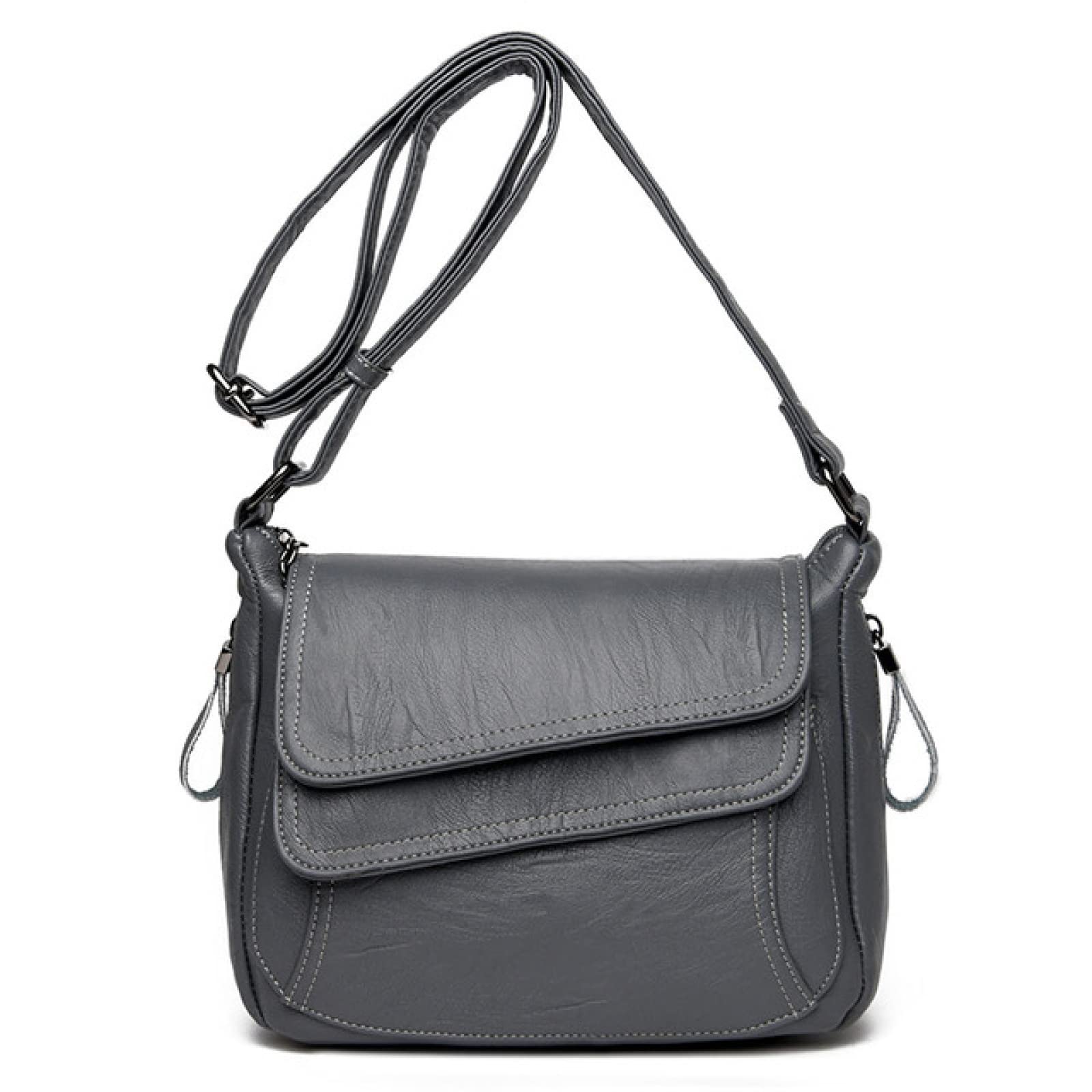 8 Colors Women's One Shoulder Crossbody Bag 2021 Genuine Leather Luxury Handbag - Perfect for Date Night, Travel & Everyday Use