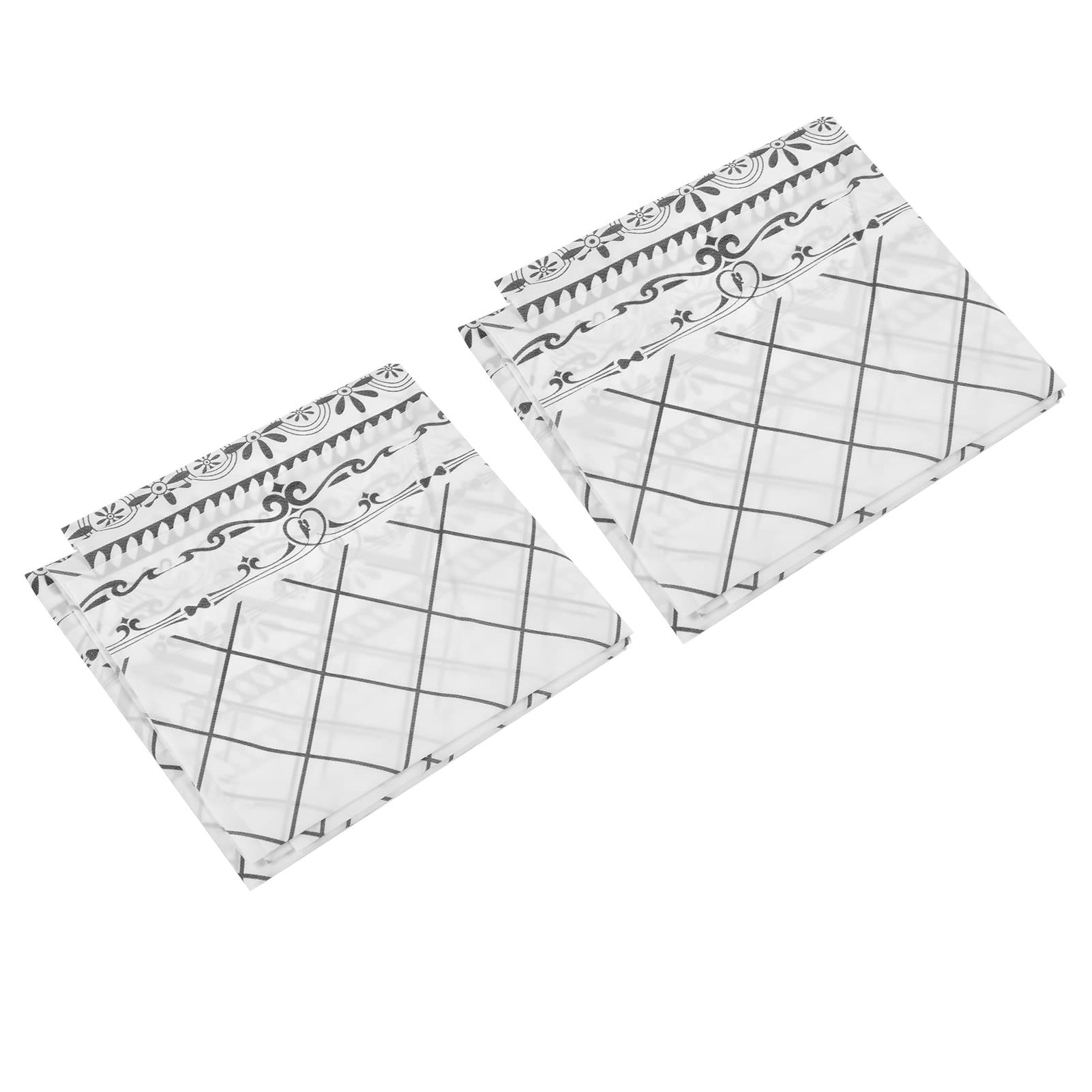 Waterproof Picnic Blanket & Tablecloth - Soft Textured White Stripes Design for Outdoor Dining, Afternoon Tea, Beach Picnics & Camping Trips