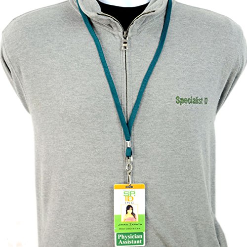 100 Pack Teal Lanyards with Swivel Hook - Bulk ID Badge Holders for Schools, Events & Workplace Safety (Premium Quality, Durable)