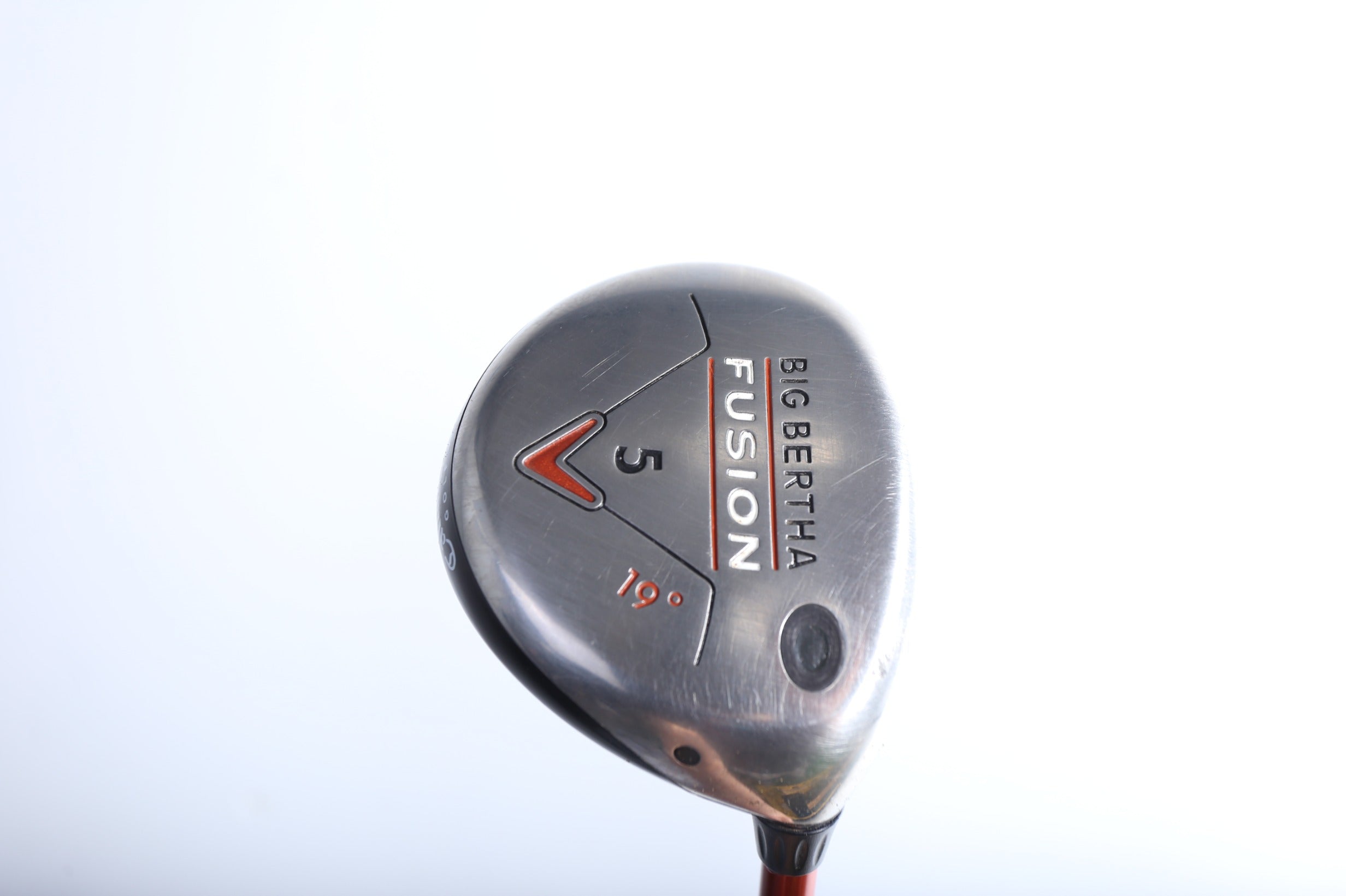 Used Callaway Big Bertha Fusion 5 Wood Golf Club - Right Handed 19° Stiff Flex - Perfect for Mid-Handicap Players & Driving Range Practice