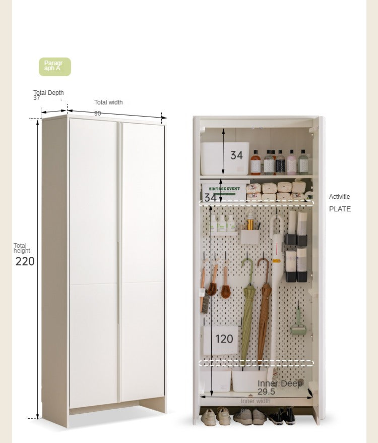 Premium New Zealand Pine Solid Wood Entryway Shoe Cabinet - Stylish Storage for Shoes, Hats & Accessories - Perfect for Hallway, Foyer & Mudroom Organization