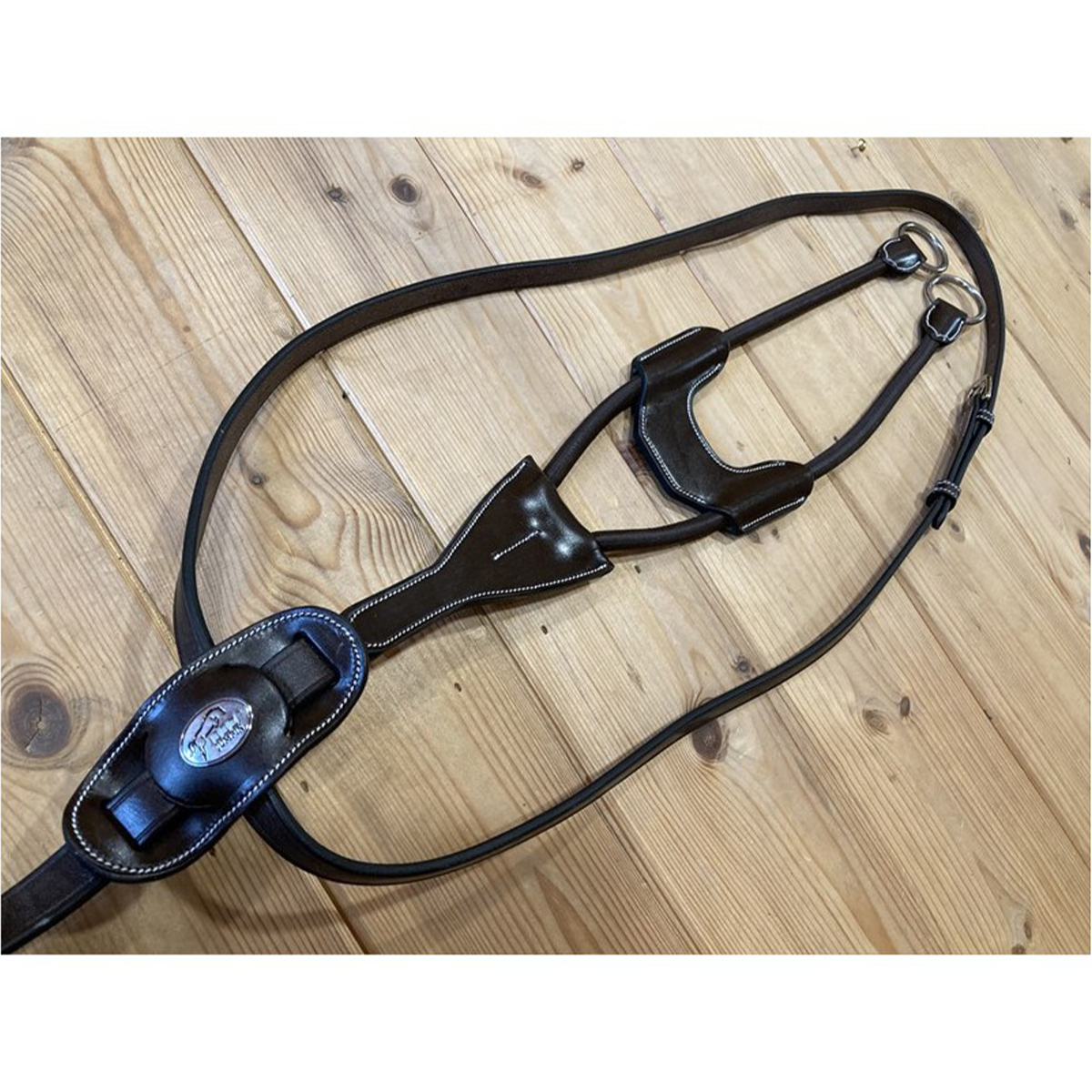 Jump'in Elastic Running Martingale - Adjustable Horse Training Aid for Jumping & Dressage - Perfect for Equestrian Sports & Riding Lessons